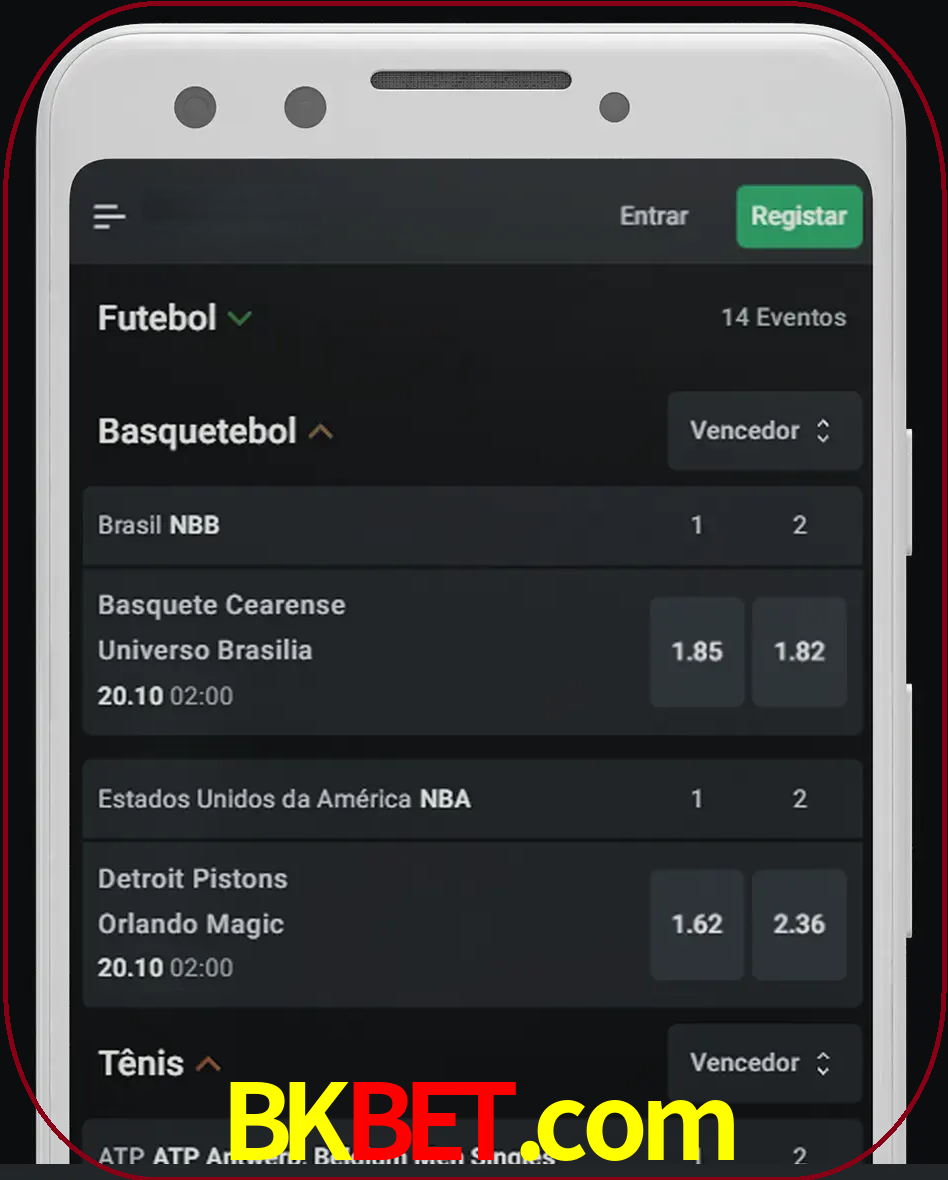 Aposte e assista aos esportes em formato ao vivo.