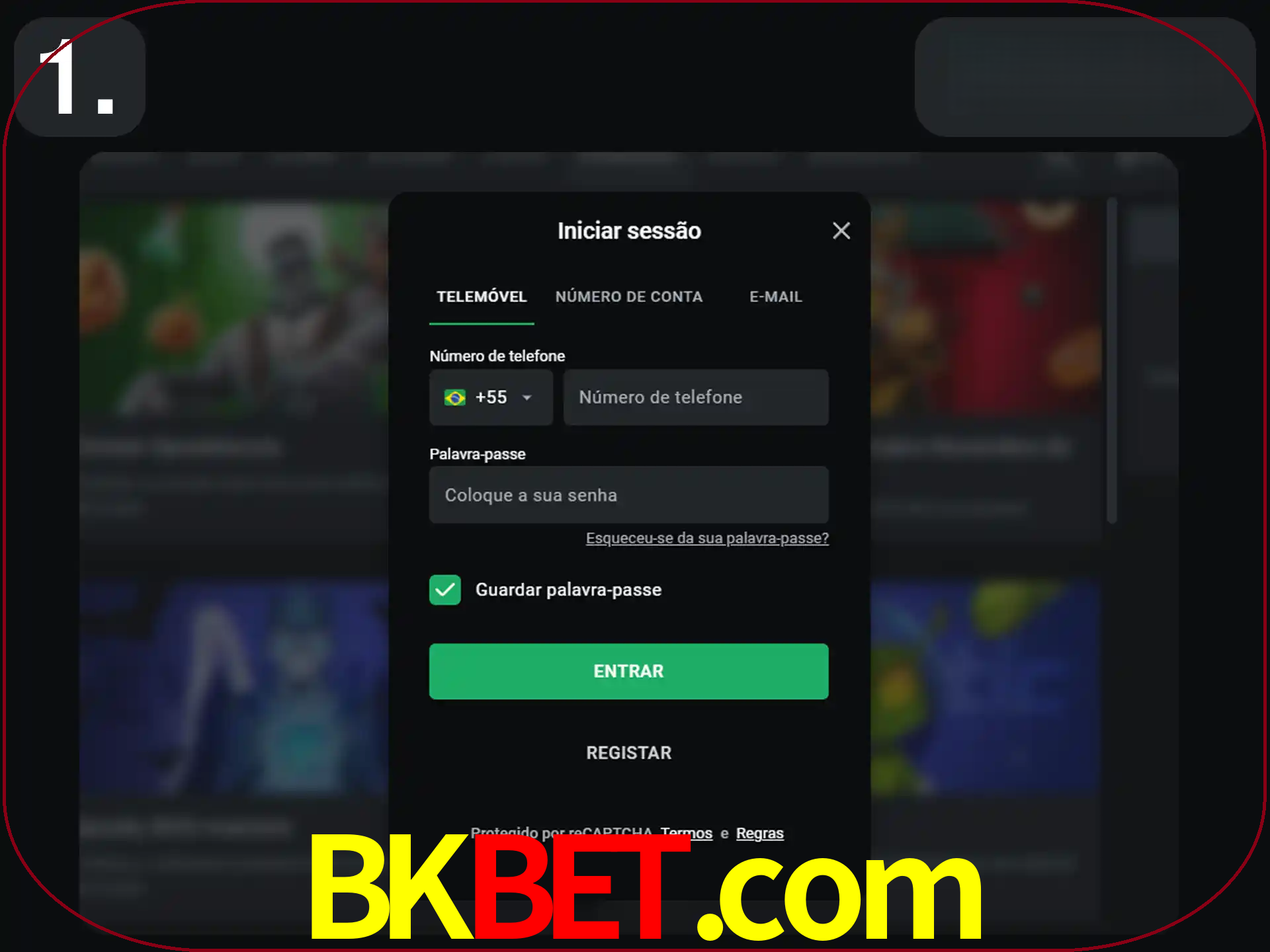 Acesse o site.